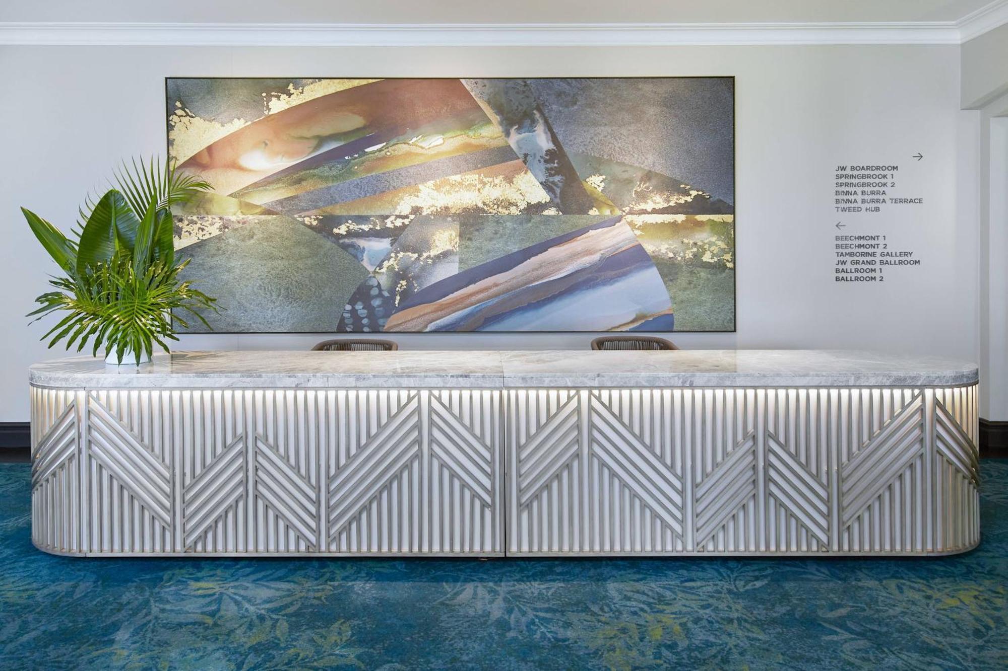Jw Marriott Gold Coast Resort & Spa Surfers Paradise Luaran gambar The lobby of the new building